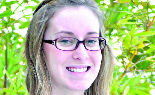 SCU student Ashley Dunn completed an internship with Cooly Rocks On. Photo: Supplied